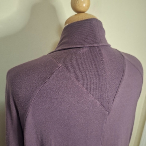 Athleta Nirvana Wear Two Ways Wrap cardigan SZ M - Picture 6 of 8